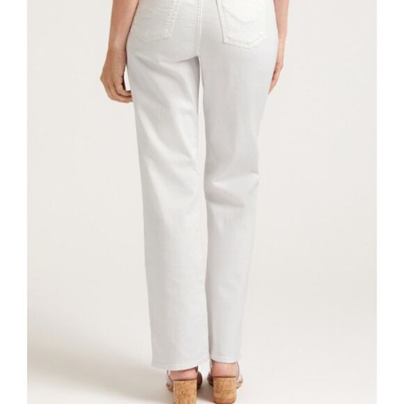 HUDSON | Remi High Rise Paperbag Straight in Color BLACK - Picture 4 of 16